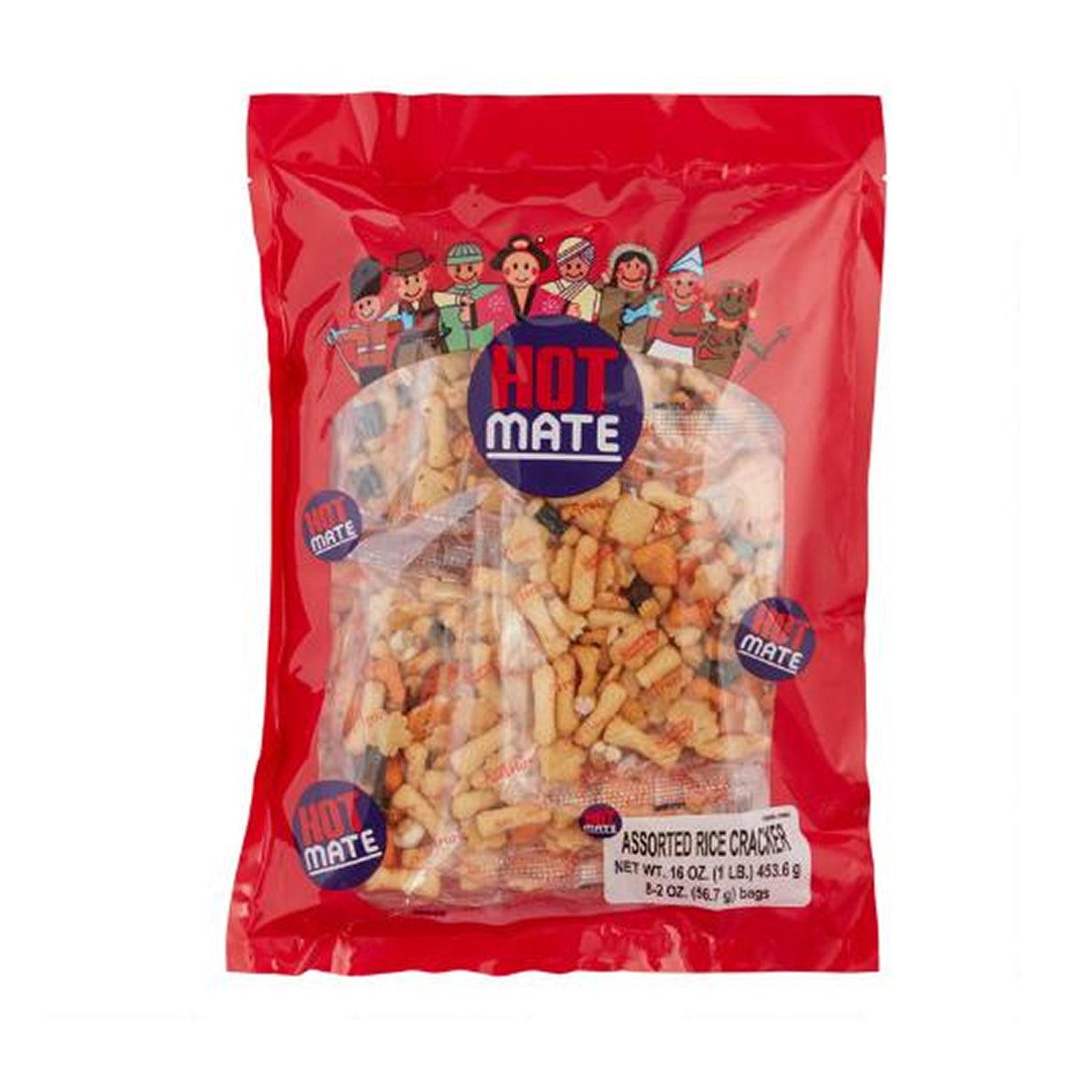 Shirakiku Rice Cracker Hot Mate 453.6g