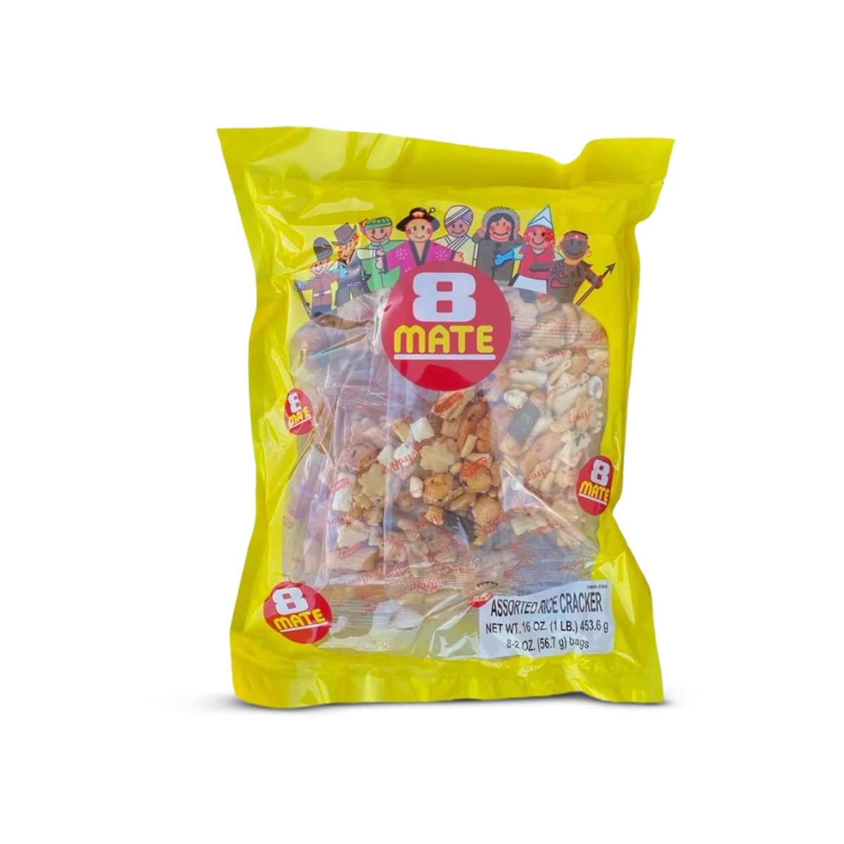 Shirakiku Rice Cracker Mate Mix Arare 454g