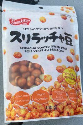 Shirakiku Sriracha Coated Green Peas 100g