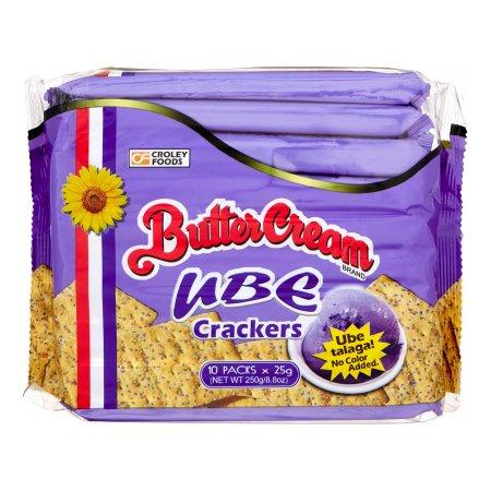 Sunflower Butter Cream Ube Crackers 250g