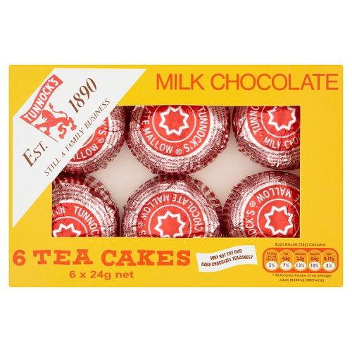 Tunnocks Teacakes 6 x 24g