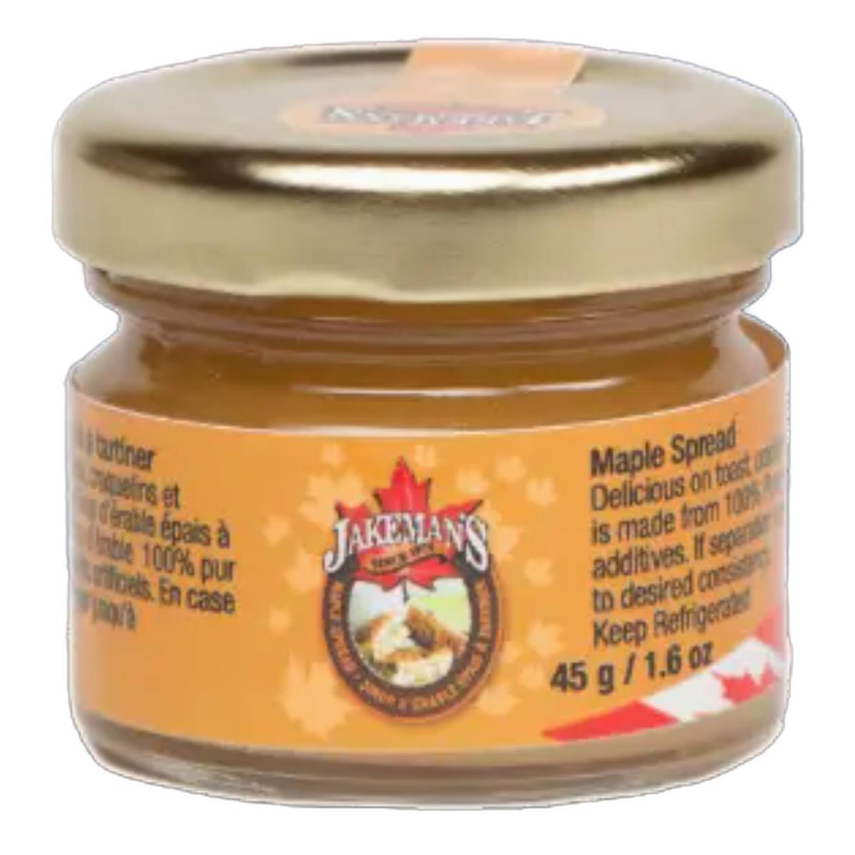 Jakeman's Pure Maple Spread Glass Jars 45g