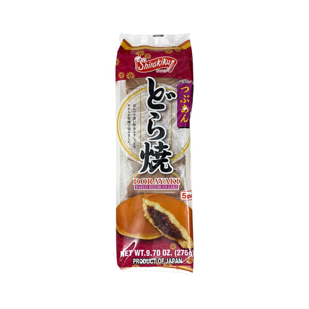 Shirakiku Dorayaki Baked Red Bean Cake 275g