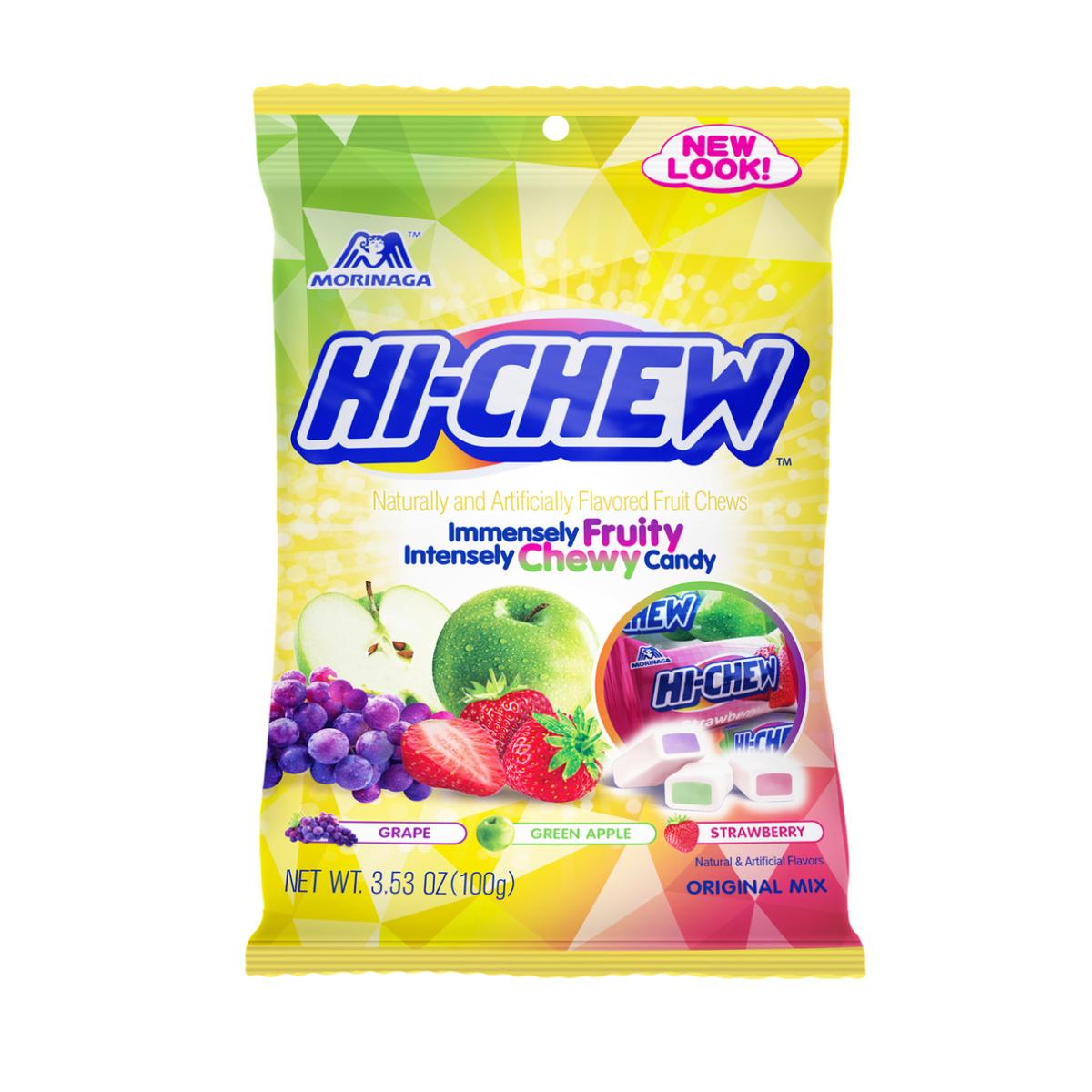 Hi-Chew Peg Bag Org Mix 100g