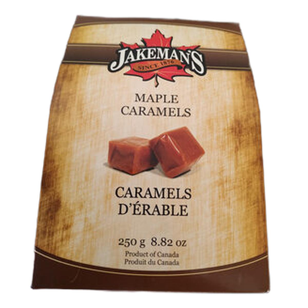 Jakemans Maple Caramels 250g
