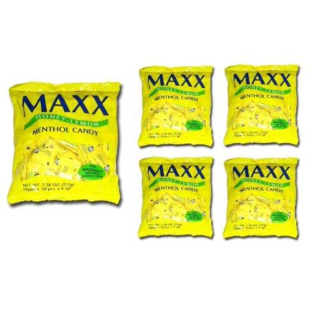 Maxx Menthol Honey Lemon Candy 200g