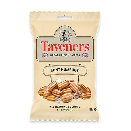 Taveners Bags Mint Humbugs 165g