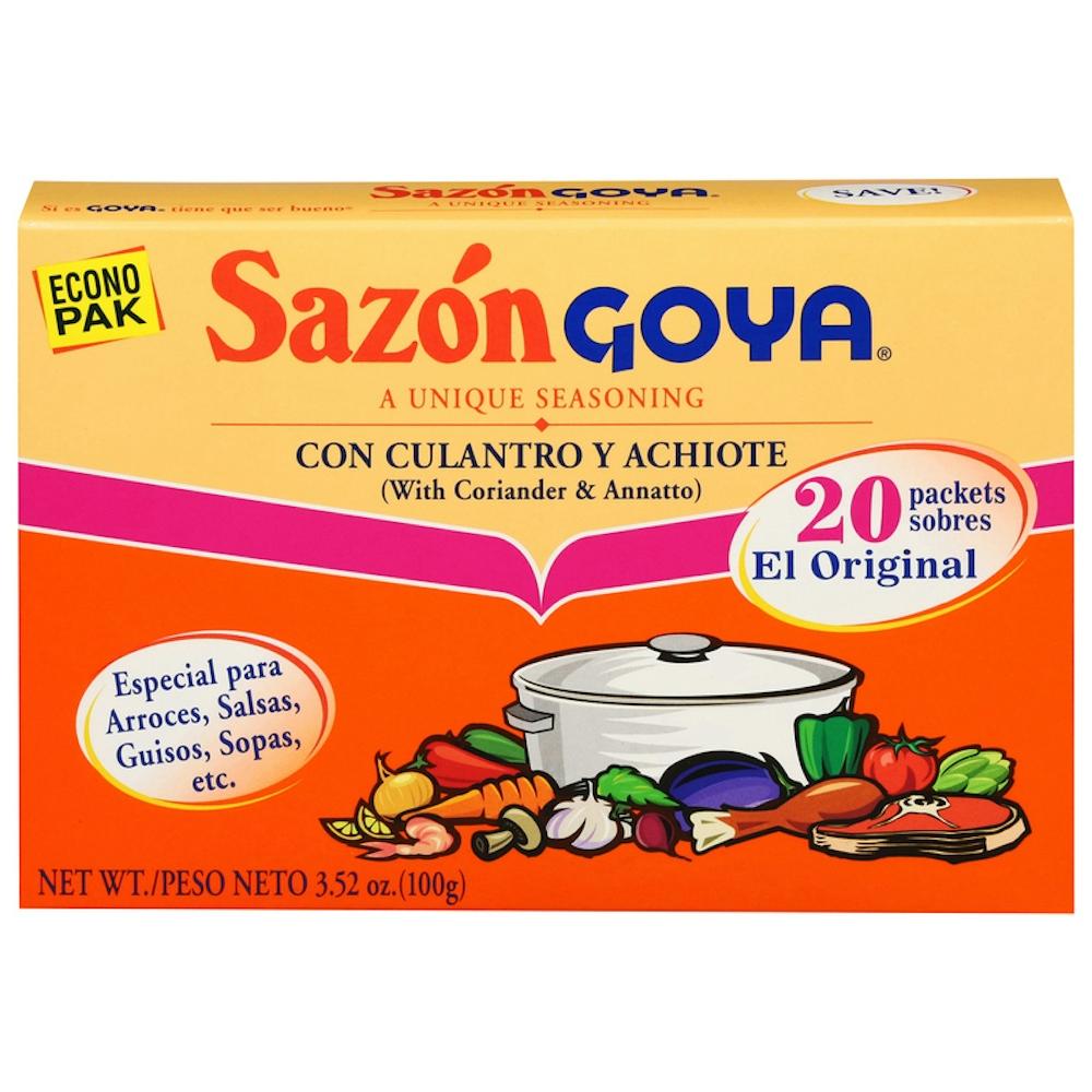 Goya Seasoning Sazon Culantro Achiote 100g