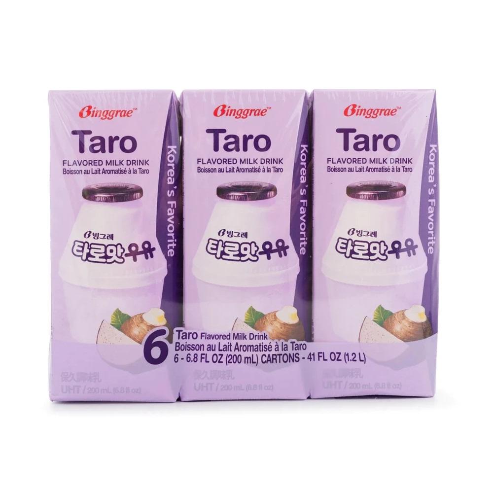 Binggrae Taro Flavored Milk Drink 200ml