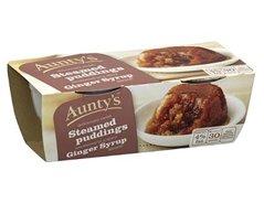 Auntys Pudding Ginger Steamed 2x95g