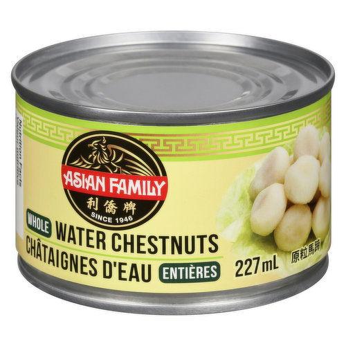 Asian Family Water Chestnut Whole  227ml