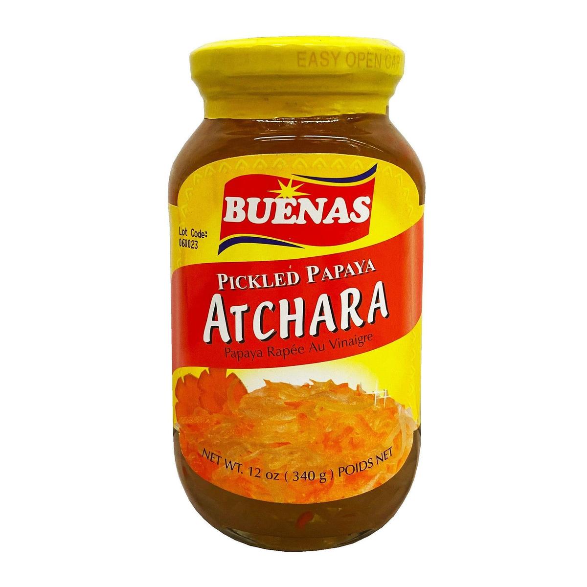 Buenas Picked Papaya Atchara 340g