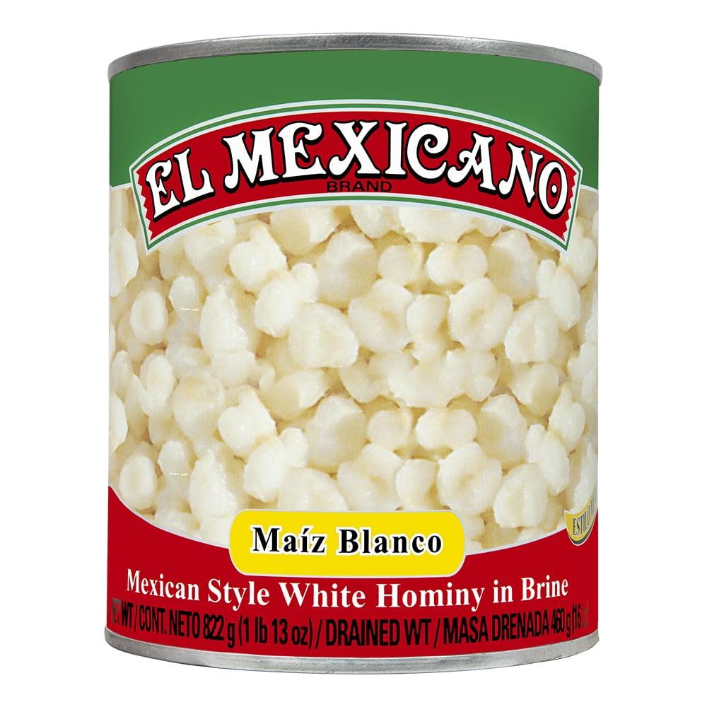 El Mexicano Hominy 27oz