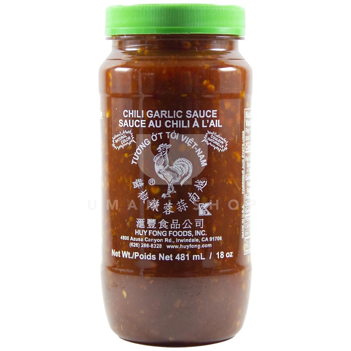 Huy Fong Sauce Chili Garlic 481ml