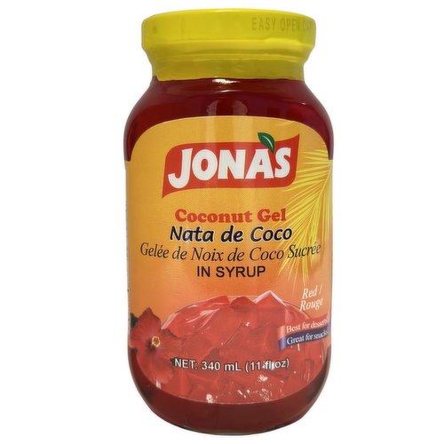 Jonas Coconut gel (nata de coco )Red 340ml