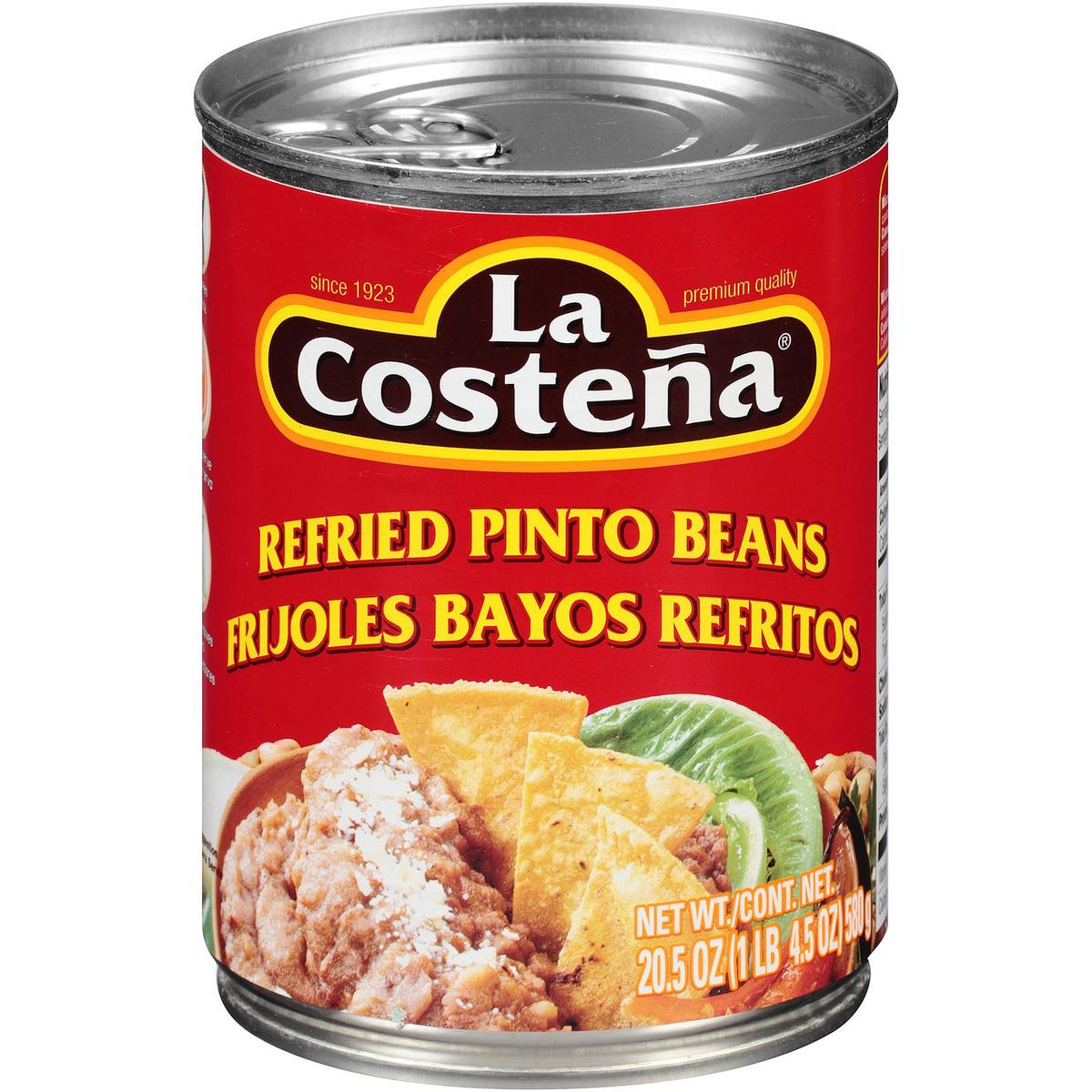 La Costena Refried Pinto Beans 20oz