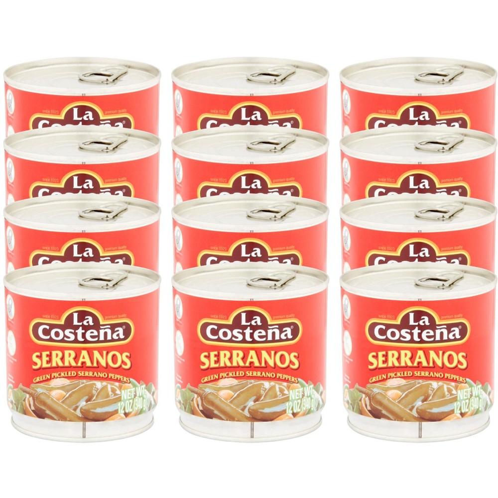 La Costena Serrano 12oz