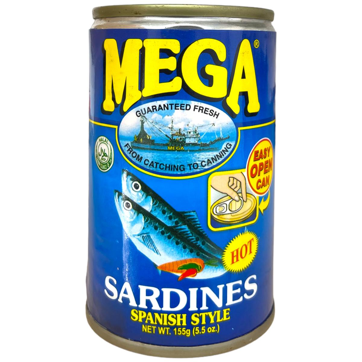 Mega Spanish Sardines in Oil 48/155 g