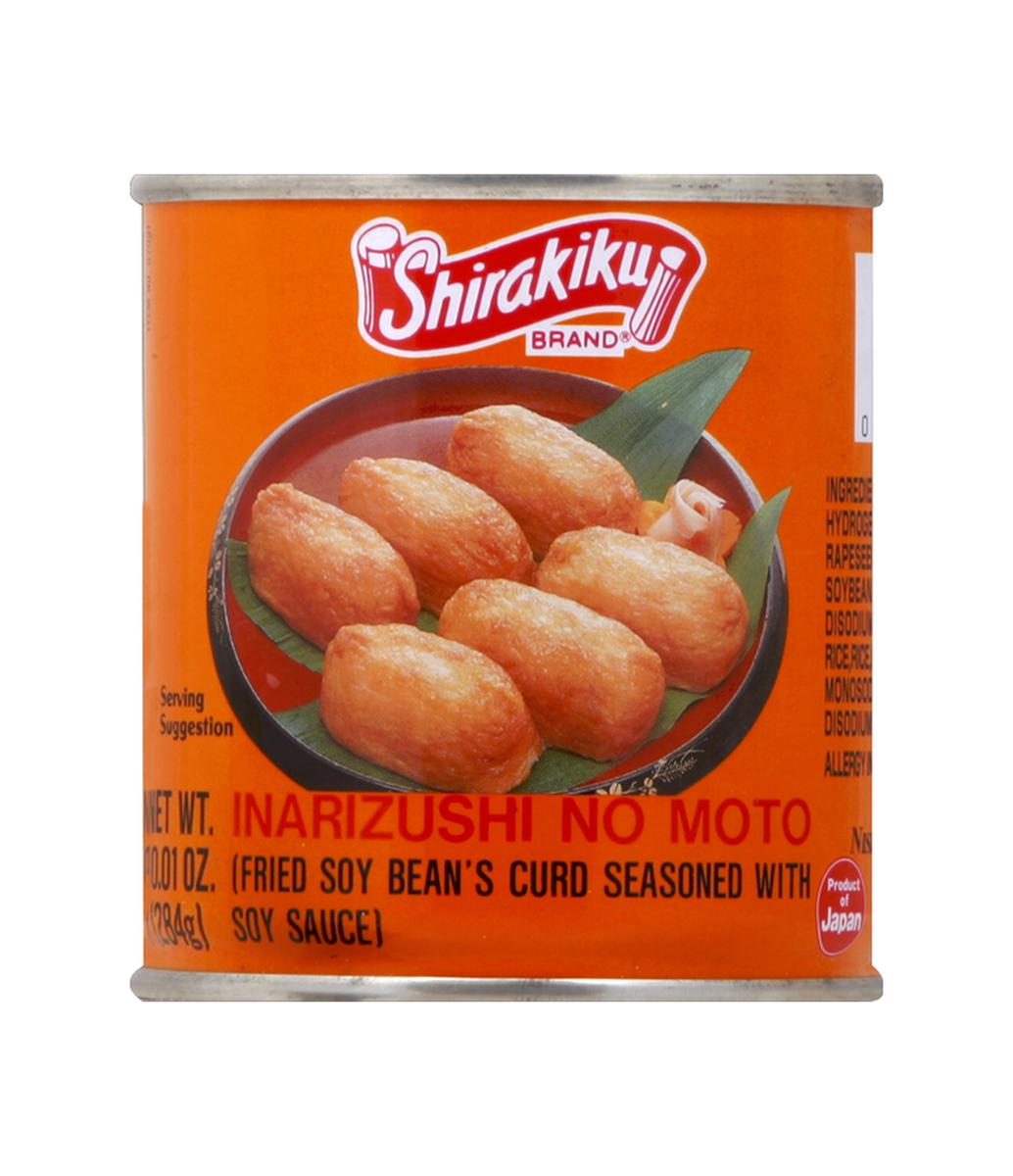 Shirakiku Canned Seasoned Fried Bean Curd 284g