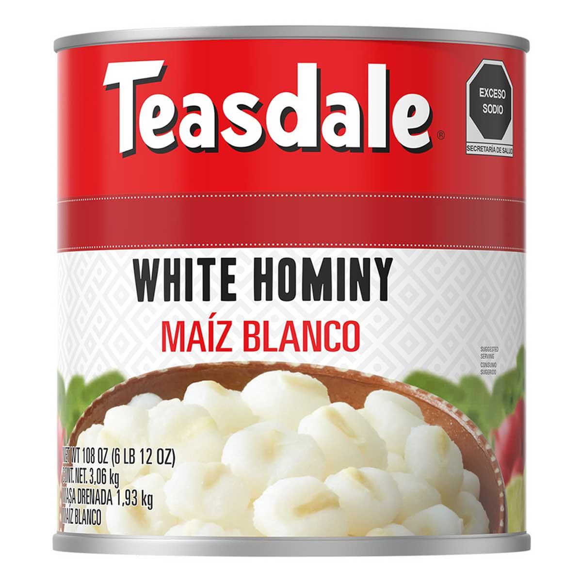 Teasdale Hominy 100oz