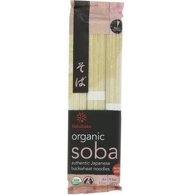 Hakubaku Organic No Salt Added Soba 269g