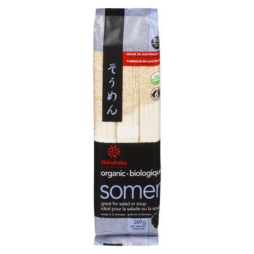 Hakubaku Organic Somen 269g