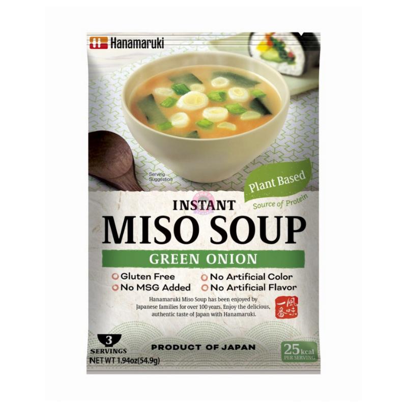 Hanamaruki Plant-Based Instant Miso Soup with Naganegi 54.9g