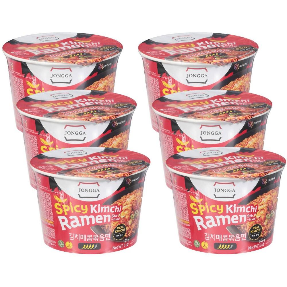 Jongga Spicy Kimchi Ramen 143g