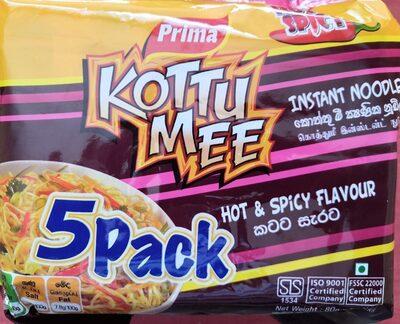Kottumee Hot & Spicy Noodles 80g(5packs)