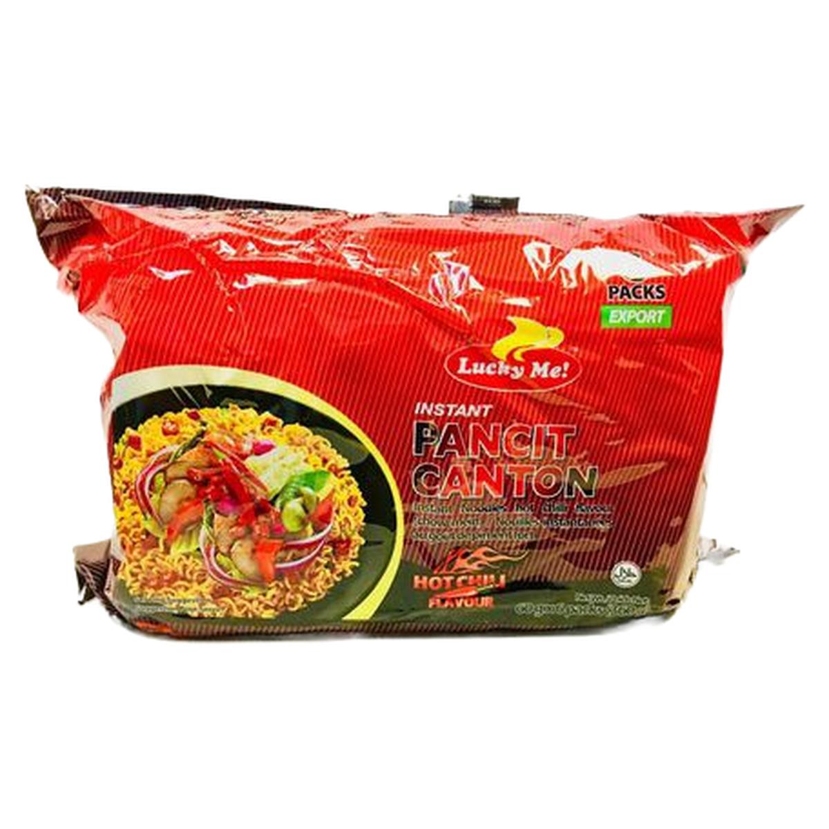 Lucky Me Instant Canton Hot Chili 6 Pack