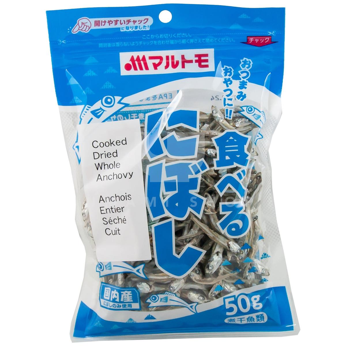 Marutomo Dried Anchovy Taberu Niboshi 50g